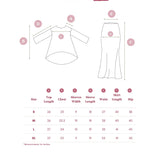 CUTESY Kurung Women - Lavender Blue (๐๐๐-๐๐๐๐๐)