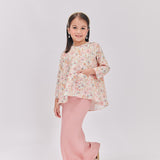 CUTESY Kurung  - Peach Sorbet