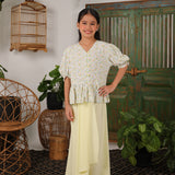 EMBUN Kurung Girl -  Sour Mustard