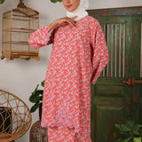 EMBUN Kurung Women - Viola Orange