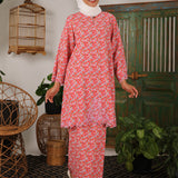 EMBUN Kurung Women - Viola Orange