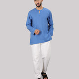 CAHAYA Kurta Men  - Lapis Blue