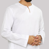 CAHAYA Kurta Men  - Chalk White