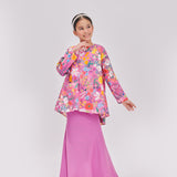 CUTESY Kurung  - Orchid Pink