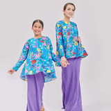 CUTESY Kurung  - Lavender Blue