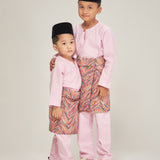 ELHAN Baju Melayu - Classic Rose