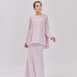 CUTESY Kurung Women - Lilac Bush