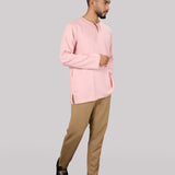 MEWANGI Kurta Men  - Sweet Pink
