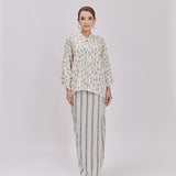 HANYA ROSES Kurung Women - Navy Rose