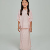 BIDADARI Kurung Girl - Peachy Peach