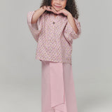HANYA BASIC Kurung Girl - Peony Pink