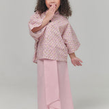 HANYA BASIC Kurung Girl - Peony Pink
