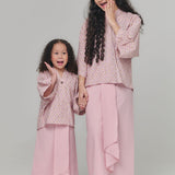 HANYA BASIC Kurung Girl - Peony Pink