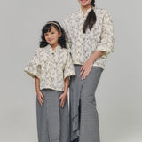 HANYA BASIC Kurung Girl - White Knight