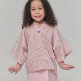 HANYA BASIC Kurung Girl - Peony Pink