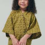 HANYA Kurung Girl - Moss Green