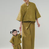 HANYA Kurung Girl - Moss Green