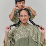HANYA BASIC Kurung Girl - Diamond Green