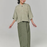 HANYA BASIC Kurung Girl - Diamond Green