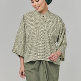(PRE-ORDER) HANYA BASIC Kurung Women - Diamond Green