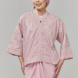 (PRE-ORDER) HANYA BASIC Kurung Women - Peony Pink