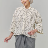 HANYA Kurung Women - White Knight