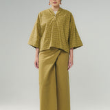 HANYA Kurung Women - Moss Green