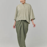 (PRE-ORDER) HANYA BASIC Kurung Women - Diamond Green