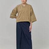 HANYA Kurung Women - Navy Brown