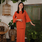 JIWA Kurung Girl- Burnt Orange