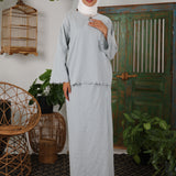 JIWA Kurung Women - Pale Blue
