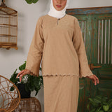 JIWA Kurung Women - Nude Brown
