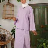 JIWA Kurung Women - Light Purple