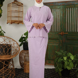 JIWA Kurung Women - Light Purple