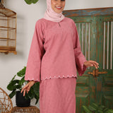 JIWA Kurung Women - Sour Pink