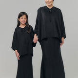 KIRANA Kurung Girl - Black Swan