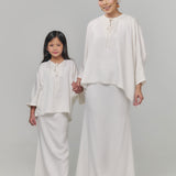 KIRANA Kurung Girl - Purest White