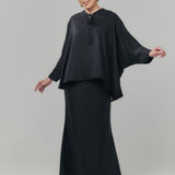 KIRANA Kurung Women - Black Swan
