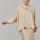 KIRANA Kurung Women - Creamy Beige