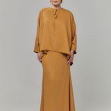 KIRANA Kurung Women - Toffee Caramel