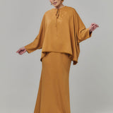 KIRANA Kurung Women - Toffee Caramel