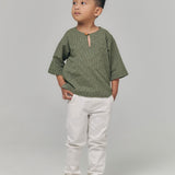 RUUMI Kurta Boy - Diamond Green