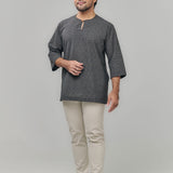 RUUMI Kurta Men - Opal Black