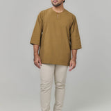 RUUMI Kurta Men - Caramel Brown