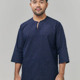 RUUMI Kurta Men - Navy Blue