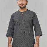 RUUMI Kurta Men - Opal Black