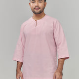 RUUMI Kurta Men - Peony Pink