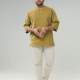RUUMI Kurta Men - Moss Green