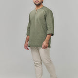 RUUMI Kurta Men - Diamond Green