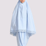 MUKENA SORAYA-BUBBLE BLUE
